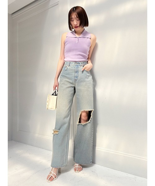 セール】ワイドデニムパンツ（デニムパンツ）｜SNIDEL