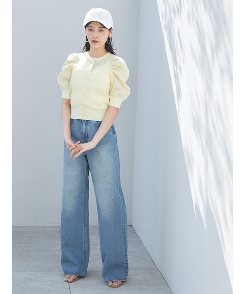 セール】ワイドデニムパンツ（デニムパンツ）｜SNIDEL