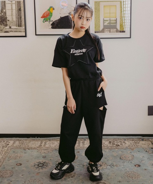 セール】ウエストクロス スウェット ジョガーパンツ（スウェットパンツ