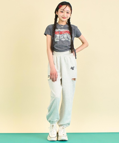 セール】ウエストクロス スウェット ジョガーパンツ（スウェットパンツ