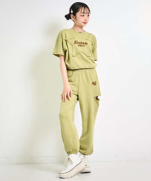 セール】ウエストクロス スウェット ジョガーパンツ（スウェットパンツ