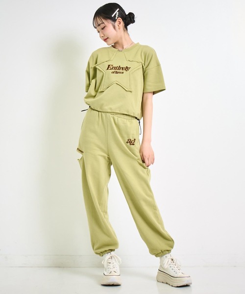 セール】ウエストクロス スウェット ジョガーパンツ（スウェットパンツ