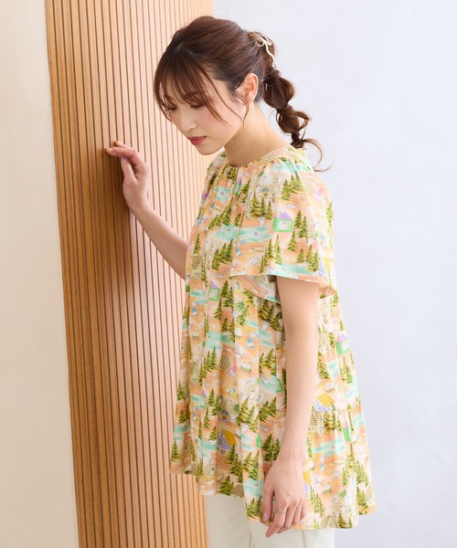 ブラウス シャツ 「22fabric」サウナフロック/チュニック レディース セール】【22fabric】サウナフロック/チュニック（シャツ