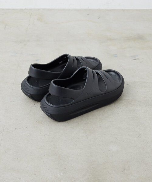 ear PAPILLONNER(イアパピヨネ)の「【PUMA(プーマ)】ウィメンズプーマ フラッターサンダル(サンダル・レディース・ブラック/ホワイト・25cm/24cm/23cm)」の15枚目の写真