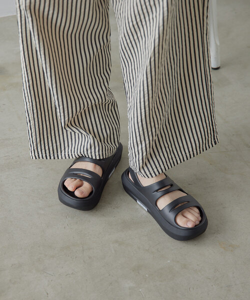 ear PAPILLONNER(イアパピヨネ)の「【PUMA(プーマ)】ウィメンズプーマ フラッターサンダル(サンダル・レディース・ブラック/ホワイト・25cm/24cm/23cm)」の22枚目の写真