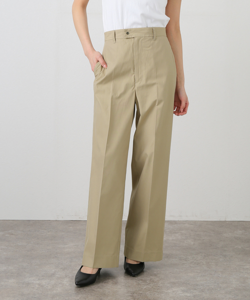 La TOTALITE（ラトータリテ）の「【洗える】チノライクパンツ（その他パンツ・レディース・ネイビー/ベージュ・36/38）」の14枚目の写真