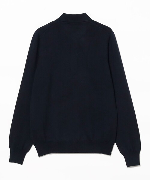 BRILLA per il gusto（ブリッラペルイルグースト）の「GRAN SASSO / ウール 12ゲージ ニットポロシャツ（ポロシャツ・メンズ・ブラック/ベージュ/ネイビー・46/44/48/50）」の13枚目の写真