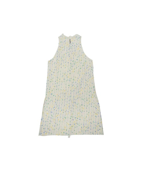 MSGM(エムエスジーエム)の「マルチツィード フリンジワンピース(ワンピース・レディース・マルチ・40)」の2枚目の写真