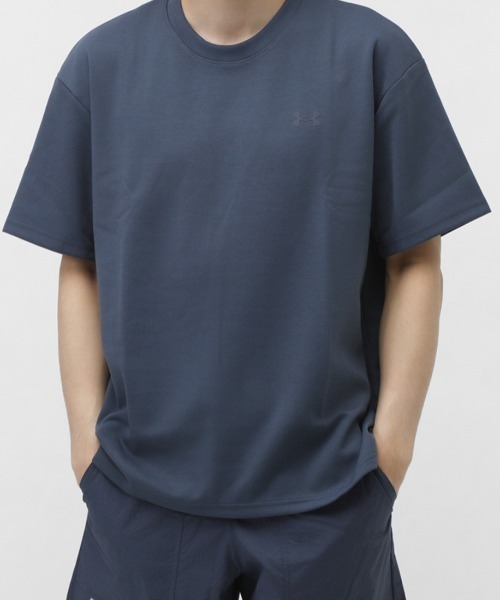 UNDER ARMOUR(アンダーアーマー)の「アンダーアーマー UAアポロ ショートスリーブ Tシャツ(Tシャツ/カットソー・メンズ・ブルー/グレー/ダークグレー/ホワイト・S/M/L/LL/3L)」の1枚目の写真