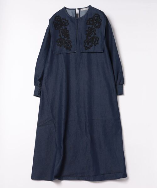 セール】(OKIRAKU×ROSEBUD)GRAPHIC PRINT DOCKING ONE-PIECE