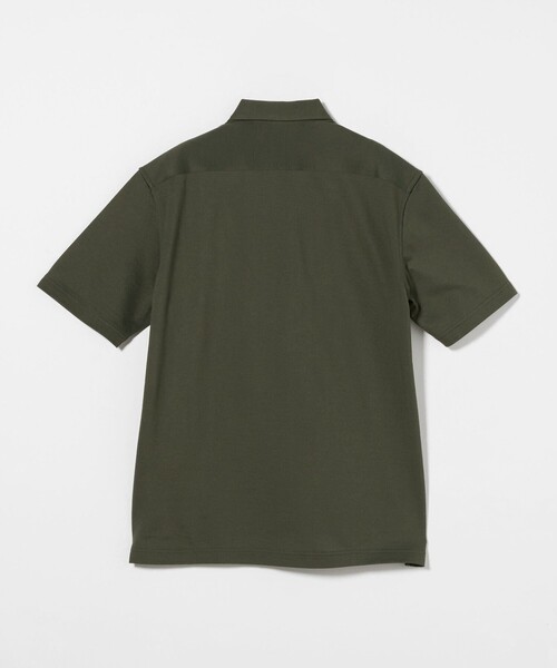 UNITED ARROWS（ユナイテッドアローズ）の「カノコ ワンピースカラー ポロシャツ COMFORT EASY-MODEL -抗菌防臭-（ポロシャツ・メンズ・ホワイト/ライトグレー/ネイビー/オリーブ・M/L/S/XL）」の17枚目の写真