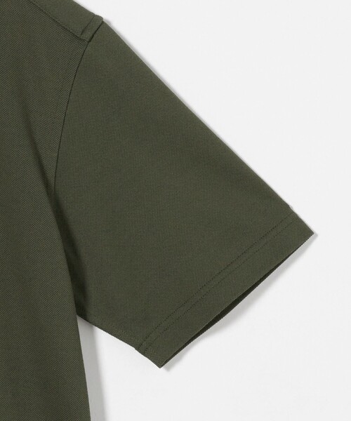 UNITED ARROWS（ユナイテッドアローズ）の「カノコ ワンピースカラー ポロシャツ COMFORT EASY-MODEL -抗菌防臭-（ポロシャツ・メンズ・ホワイト/ライトグレー/ネイビー/オリーブ・M/L/S/XL）」の15枚目の写真