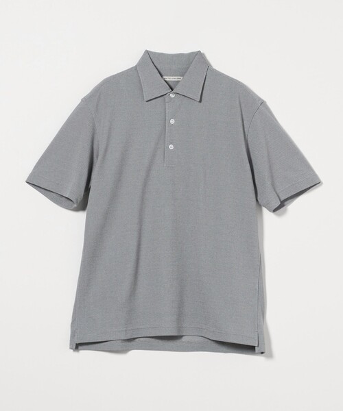 UNITED ARROWS（ユナイテッドアローズ）の「カノコ ワンピースカラー ポロシャツ COMFORT EASY-MODEL -抗菌防臭-（ポロシャツ・メンズ・ホワイト/ライトグレー/ネイビー/オリーブ・M/L/S/XL）」の13枚目の写真