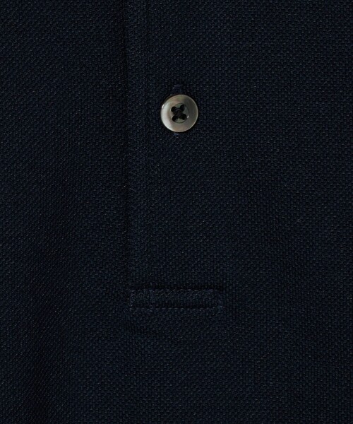 UNITED ARROWS（ユナイテッドアローズ）の「カノコ ワンピースカラー ポロシャツ COMFORT EASY-MODEL -抗菌防臭-（ポロシャツ・メンズ・ホワイト/ライトグレー/ネイビー/オリーブ・M/L/S/XL）」の22枚目の写真