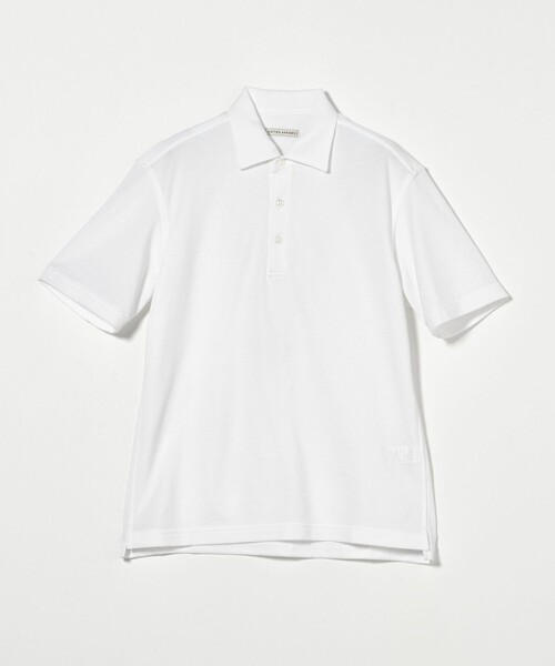 UNITED ARROWS（ユナイテッドアローズ）の「カノコ ワンピースカラー ポロシャツ COMFORT EASY-MODEL -抗菌防臭-（ポロシャツ・メンズ・ホワイト/ライトグレー/ネイビー/オリーブ・M/L/S/XL）」の21枚目の写真