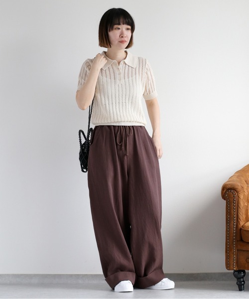 cepo（セポ）の「【aristella】〈2way〉パールショルダーバッグ（ショルダーバッグ・レディース・ブラック/アイボリー・FREE）」の10枚目の写真