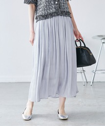 シャイニーリラックスプリーツスカート