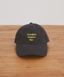 MERLOT | 【ウォッシュ加工】ヴィンテージライクレタリング刺繍キャップ(キャップ)