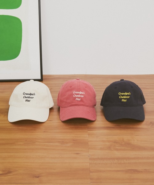 MERLOT（メルロー）の「【ウォッシュ加工】ヴィンテージライクレタリング刺繍キャップ（キャップ・レディース・ホワイト/ピンク/ネイビー・FREE）」の11枚目の写真