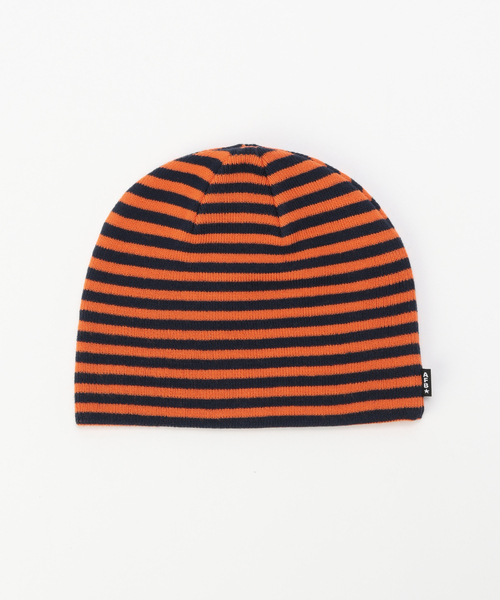 AFBボーダービーニー AFB / エーエフビー BORDER LONG BEANIE（ニットキャップ/ビーニー