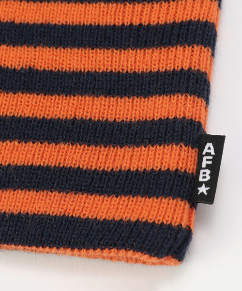 AFB / エーエフビー BORDER SINGLE BEANIE（ニットキャップ
