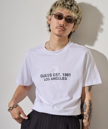 Guess(QX)GUESS MEN'S S/SLV TEE SHIRTR TVc(TVc/Jbg\[)
