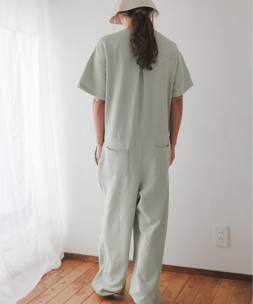 美品 M GLASSY SEA オールインワン サロペット 美品 M GLASSY SEA オールインワン サロペット - メルカリ