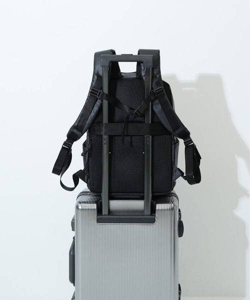 Ficce,Brave（フィセブレイブ）の「【Ficce Brave/フィセブレイブ】 スクエアリュック（バックパック/リュック・メンズ・ブラック・FREE）」の6枚目の写真