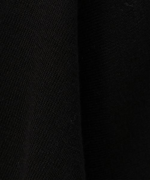 green label relaxing（グリーンレーベルリラクシング）の「KF HandWash FLC SQUARE L/Sニット（ニット/セーター・レディース・オフホワイト/ブラック/グレー/オレンジ系その他・FREE）」の9枚目の写真