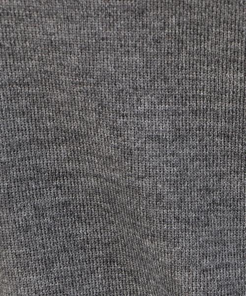 green label relaxing（グリーンレーベルリラクシング）の「KF HandWash FLC SQUARE L/Sニット（ニット/セーター・レディース・オフホワイト/ブラック/グレー/オレンジ系その他・FREE）」の11枚目の写真