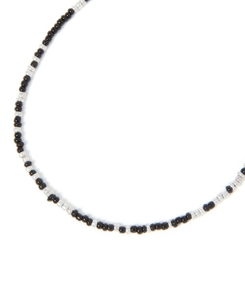 LAKOLE（ラコレ）の「ランダムビーズネックレス / 571598（ネックレス・レディース・その他3/その他1/その他9/ブラック/その他6・FREE）」の4枚目の写真