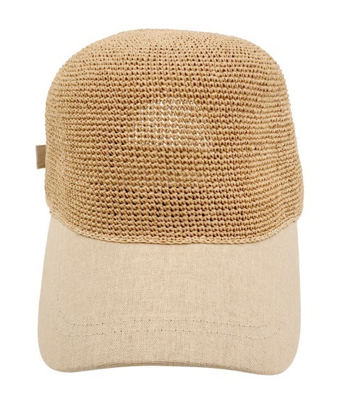 polcadot（ポルカドット）の「細編みPAPER CAP（キャップ・レディース・グレー/キャメル・FREE）」の13枚目の写真