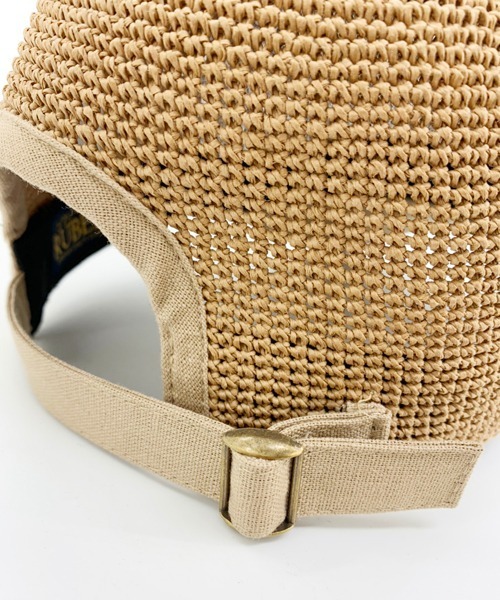 polcadot（ポルカドット）の「細編みPAPER CAP（キャップ・レディース・グレー/キャメル・FREE）」の17枚目の写真