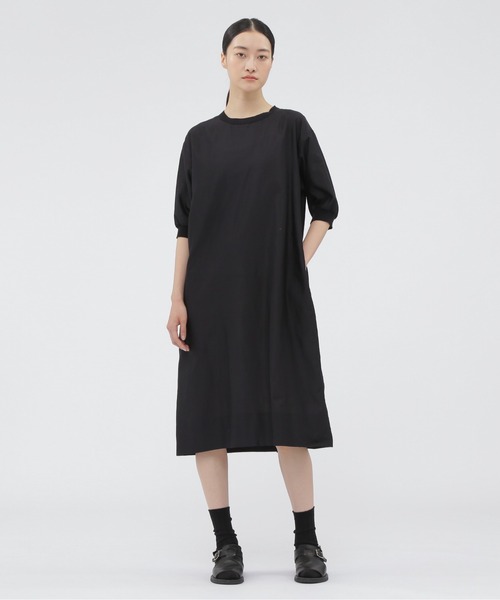 WASHABLE SILK POPLIN DRESS（ワンピース）｜MARGARET HOWELL