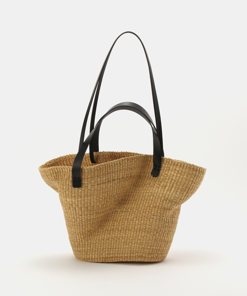 CITYSHOP（シティーショップ）の「Ines Bressand N.41 FROISSE SHOPPING バッグ（かごバッグ・レディース・ベージュ・FREE）」の2枚目の写真