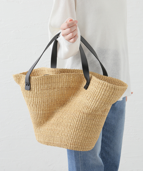 CITYSHOP（シティーショップ）の「Ines Bressand N.41 FROISSE SHOPPING バッグ（かごバッグ・レディース・ベージュ・FREE）」の10枚目の写真