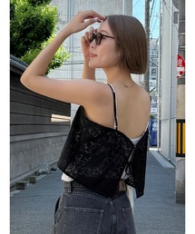 Ungrid | テープ刺繍キャミソール(キャミソール)