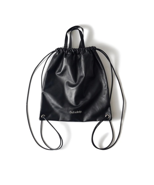 セール】Sheep leather knapsack（バックパック/リュック）｜Subciety