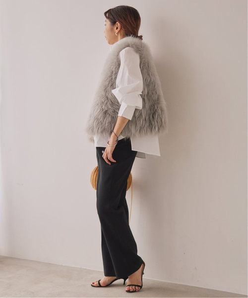 Cashmere Fur gilet（ベスト）｜VERMEIL par iena（ヴェルメイユパー