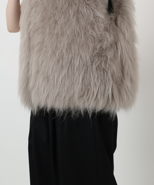 Cashmere Fur gilet（ベスト）｜VERMEIL par iena（ヴェルメイユパー