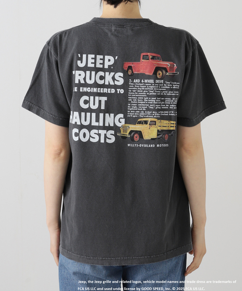 JOINT WORKS(ジョイントワークス)の「GOOD ROCK SPEED/グッドロックスピード ジープTシャツ2(Tシャツ/カットソー・レディース・チャコールグレー・SMALL)」の14枚目の写真