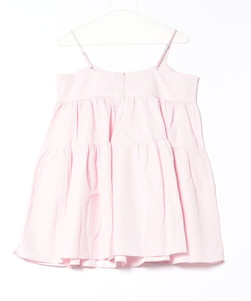 frunco（フランコ）の「ジャガードAラインチュニック（チュニック・レディース・ホワイト/ピンク/ブラック・FREE）」の4枚目の写真