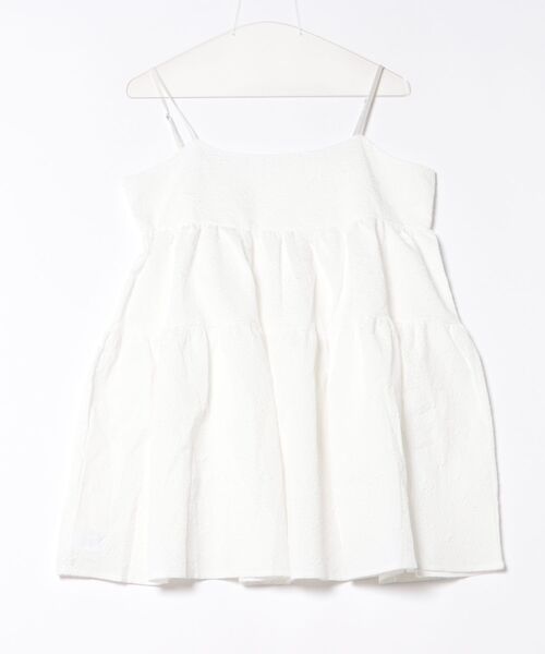 frunco（フランコ）の「ジャガードAラインチュニック（チュニック・レディース・ホワイト/ピンク/ブラック・FREE）」の5枚目の写真