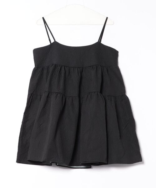 frunco（フランコ）の「ジャガードAラインチュニック（チュニック・レディース・ホワイト/ピンク/ブラック・FREE）」の6枚目の写真