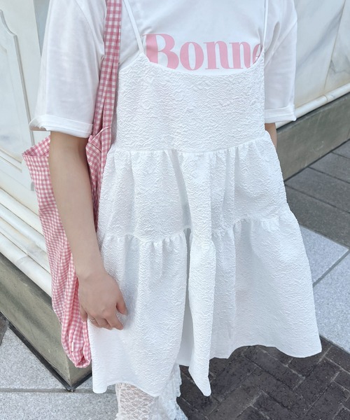 frunco（フランコ）の「ジャガードAラインチュニック（チュニック・レディース・ホワイト/ピンク/ブラック・FREE）」の15枚目の写真