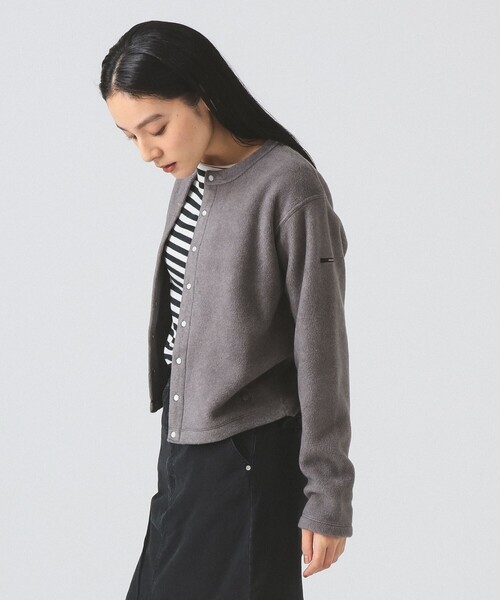 rika102 未使用品✨ORCIVAL 裏フリースカーディガン ボーダー ORCIVAL（オーシバル） オーチバル・オーシバル フリースカーディガン