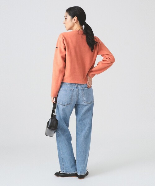 Ray BEAMS（レイビームス）の「ORCIVAL / フリース クルーネック カーディガン（カーディガン/ボレロ・レディース・サックスブルー/グレー/ピンク/ベージュ・2）」の14枚目の写真