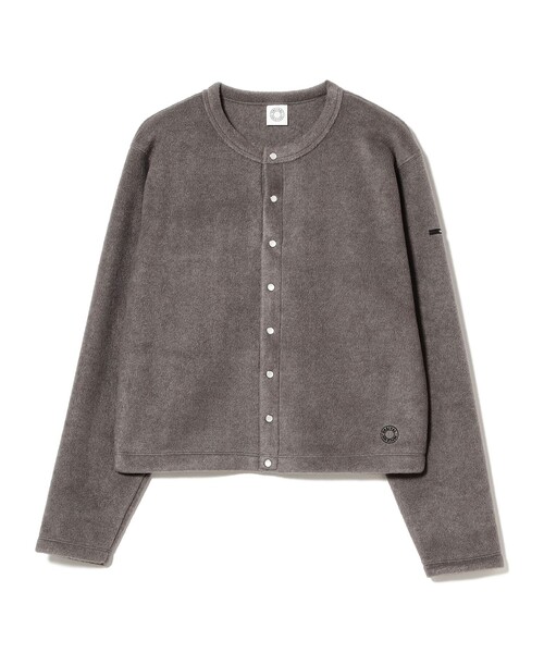 Ray BEAMS（レイビームス）の「ORCIVAL / フリース クルーネック カーディガン（カーディガン/ボレロ・レディース・サックスブルー/グレー/ピンク/ベージュ・2）」の21枚目の写真