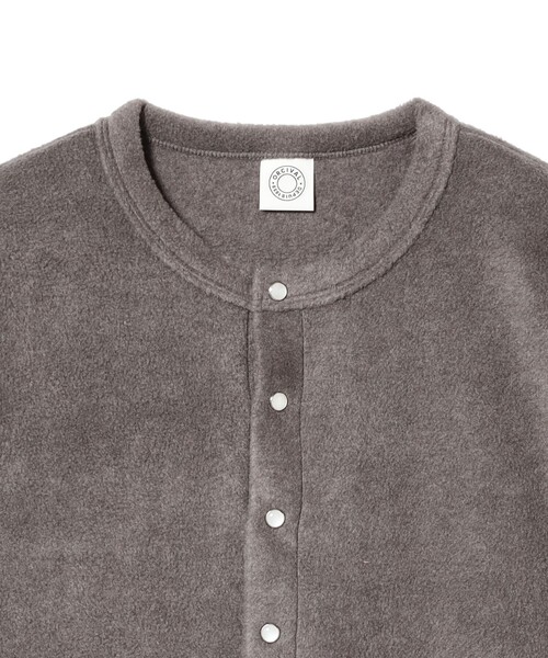 Ray BEAMS（レイビームス）の「ORCIVAL / フリース クルーネック カーディガン（カーディガン/ボレロ・レディース・サックスブルー/グレー/ピンク/ベージュ・2）」の22枚目の写真