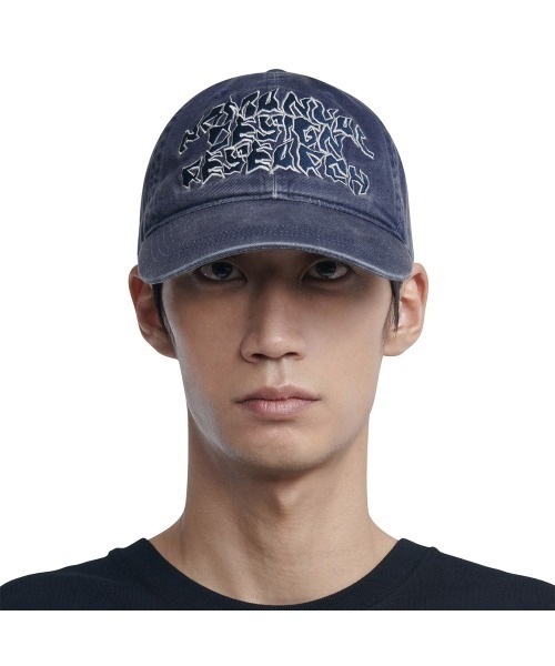 NOMANUAL（NOMANUAL）の「「NOMANUAL /ノーマニュアル」M.S.L BALL CAP（キャップ・メンズ・ブラック/ネイビー・FREE）」の7枚目の写真